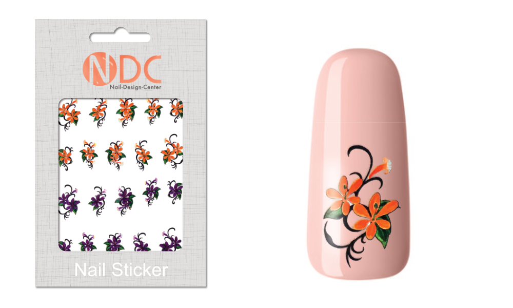 NDC Nail-Design-Center - One Stroke Tattoo Sticker - Motiv 36