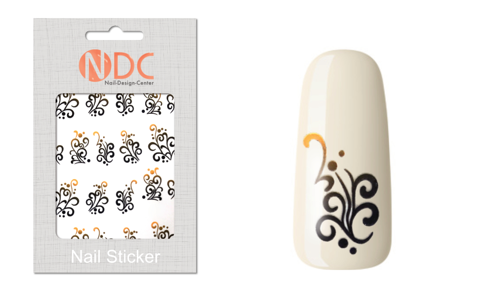 NDC Nail-Design-Center - One Stroke Tattoo Sticker - Motiv 37