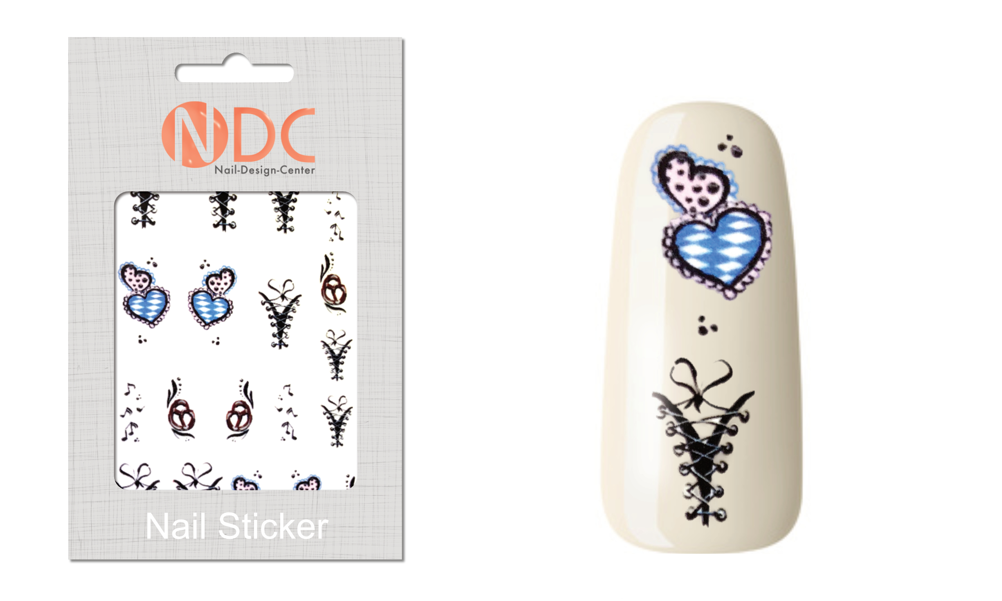 NDC Nail-Design-Center - One Stroke Tattoo Sticker - Oktoberfest