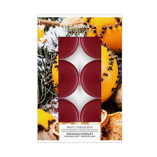 Duftteelichter Weihnachtsduft 6er-Set