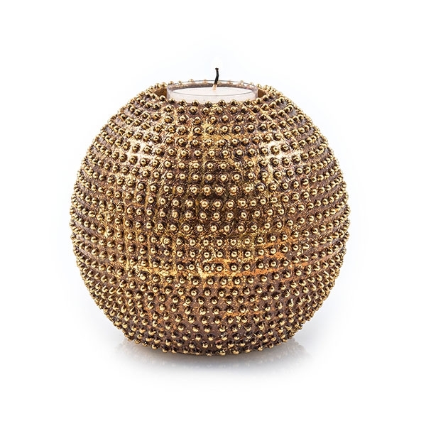 Teelichthalter Globe