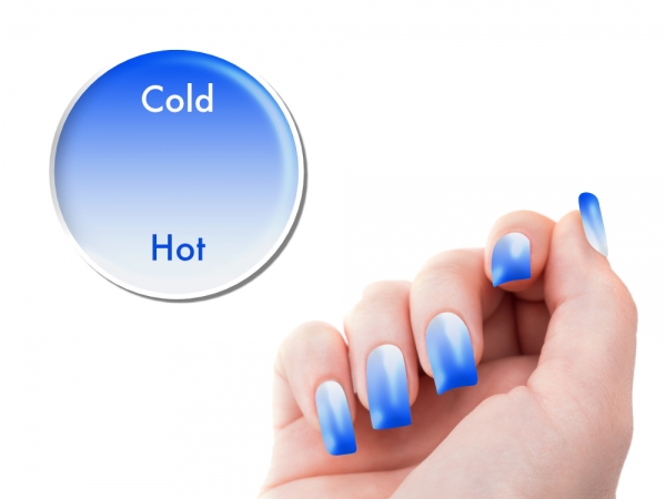 UV Color-Gel "Thermo" 5g - Royalblau/Hellgrau