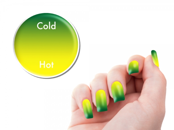 UV Color-Gel "Thermo" 5g - Grün/Neongelb