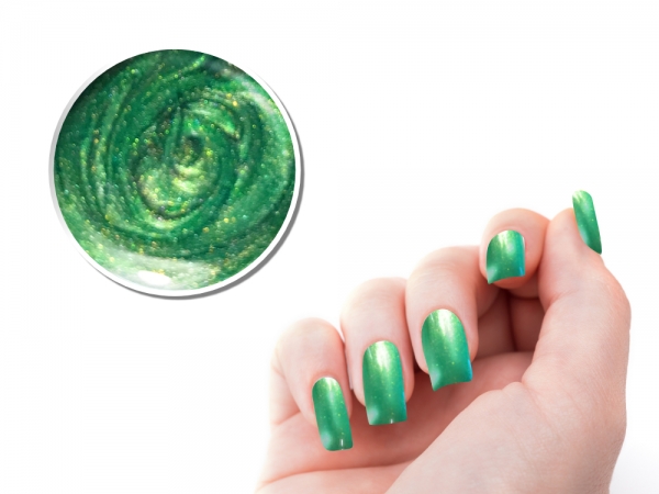 UV Color-Gel "Metallic" 5g - Grün
