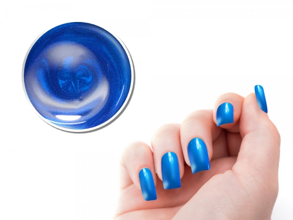UV Color-Gel "Metallic" 5g - Blau